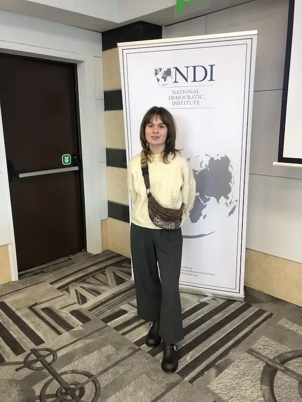 Maja Wróblewska uczestniczy w Women’s Democratic Leadership Academy