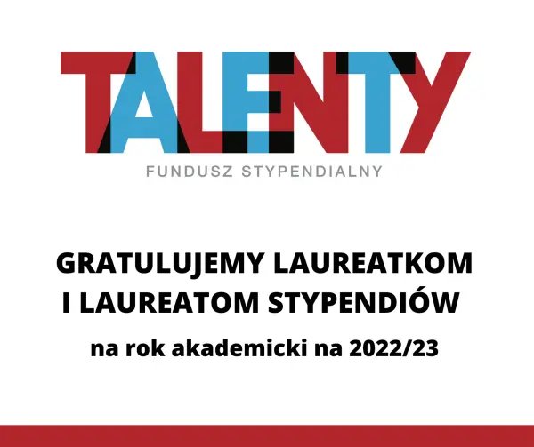 Znamy Laureatów Stypendiów 2022/2023
