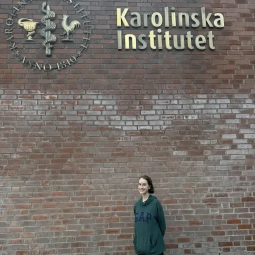 Katarzyna Kubik na stażu w Karolinska Institutet