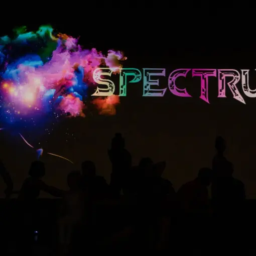 Grafiki Alicji Sadowskiej w spektaklu "Spectrum"