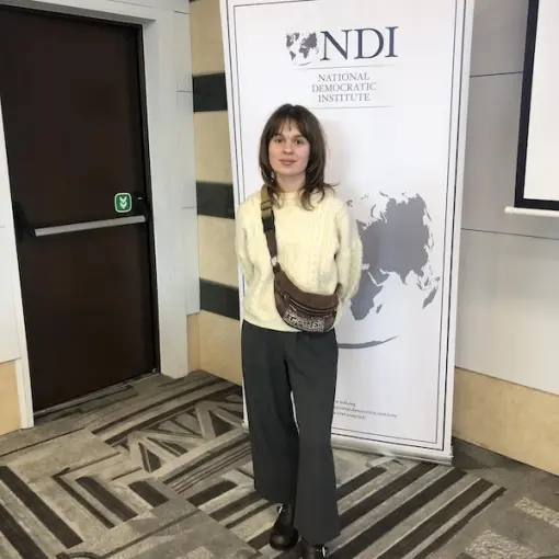 Maja Wróblewska uczestniczy w Women’s Democratic Leadership Academy